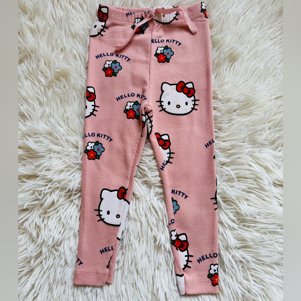 ZARA x Hello Kitty ribbed leggings 18m